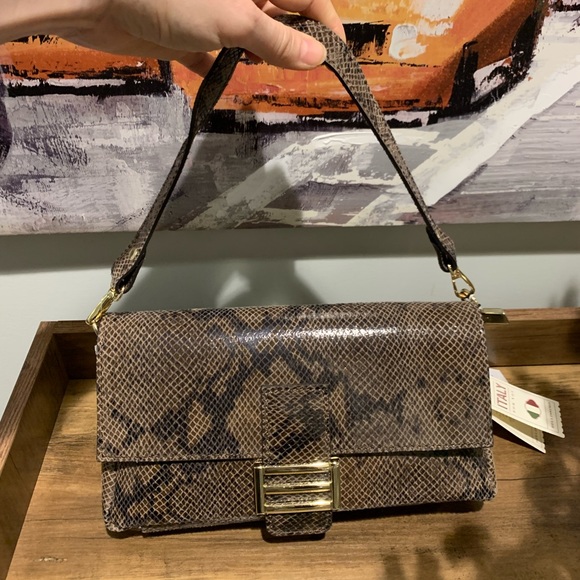 NWT DIVINA FIRENZE LEATHER BAG - Picture 8 of 11